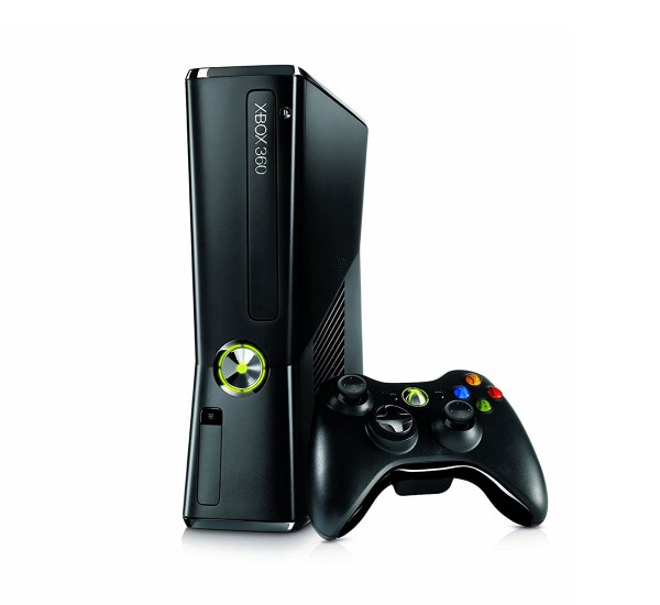 کنسول بازی مایکروسافت مدل XBOX 360 Slim-فول جی تک-فول بازی -دو کاره-درجه 2