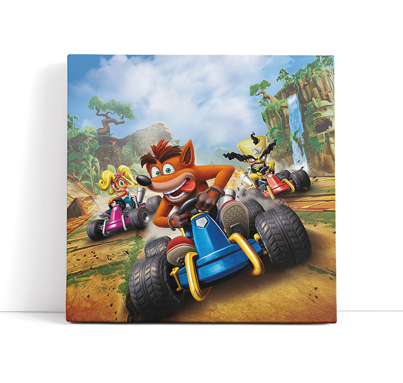 تابلو گیمینگ کراش (Crash Team Racing)