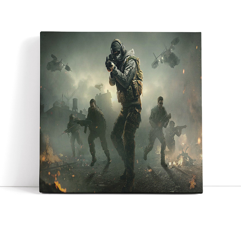 تابلو گیمینگ Call of Duty طرح 02