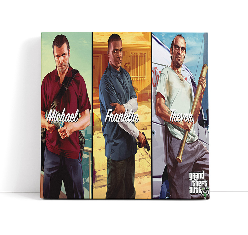 تابلو گیمینگ Grand Theft Auto V