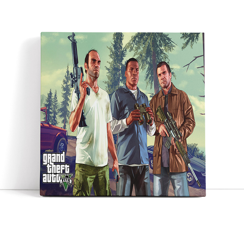 تابلو گیمینگ Grand Theft Auto V