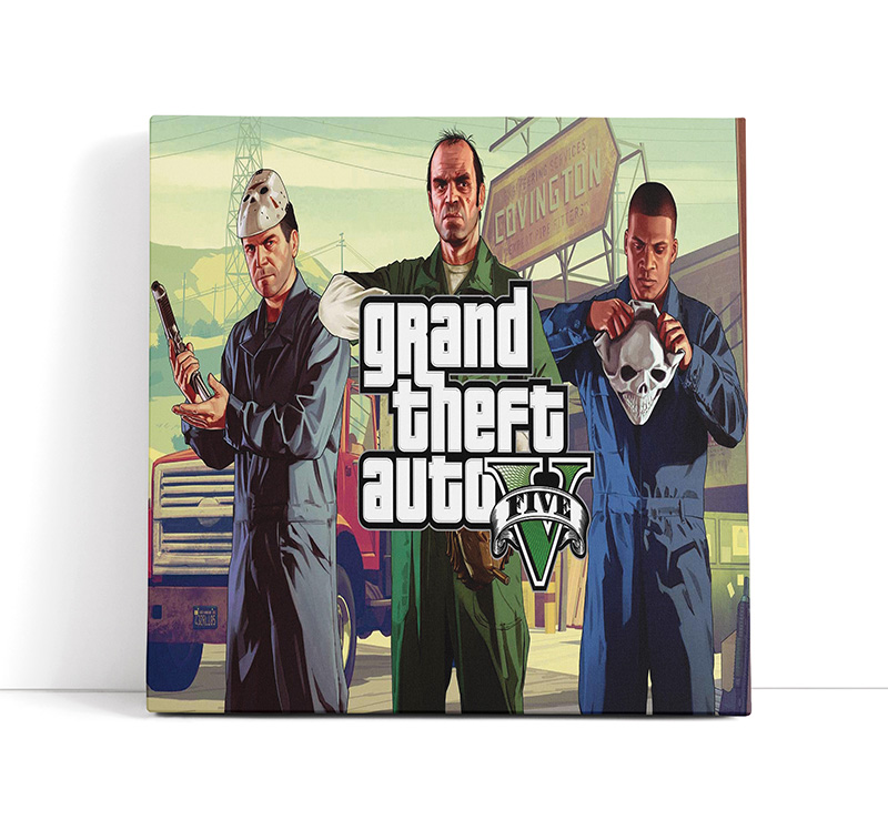 تابلو گیمینگ Grand Theft Auto V