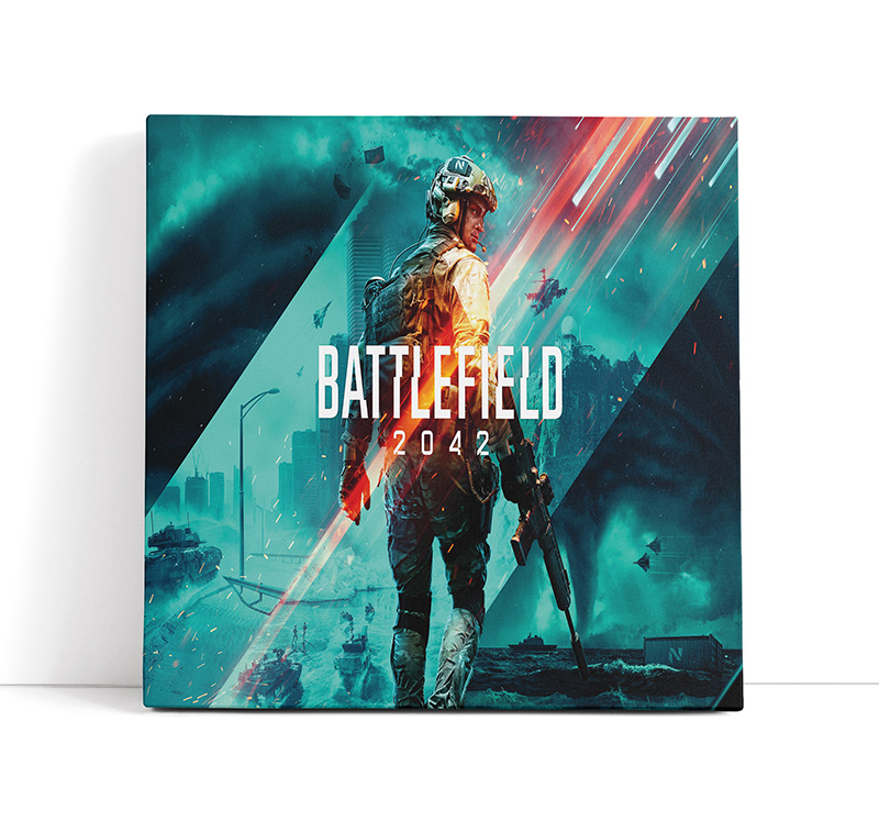 تابلو گیمینگ Battlefield 2042 | پوستر رسمی