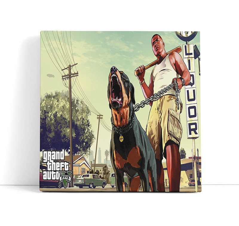 تابلو گیمینگ GTA 5 طرح فرانکلین